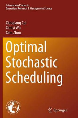 Cover image for Optimal Stochastic Scheduling