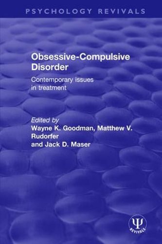 Cover image for Obsessive-Compulsive Disorder: Contemporary Issues in Treatment