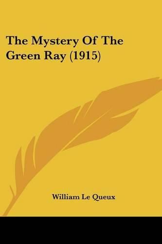 Cover image for The Mystery of the Green Ray (1915)