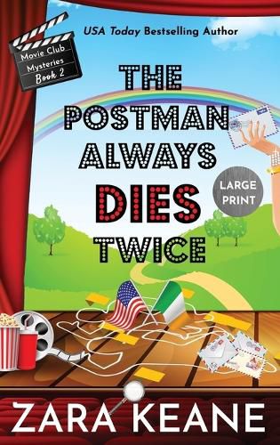 Cover image for The Postman Always Dies Twice (Movie Club Mysteries, Book 2): Large Print Edition