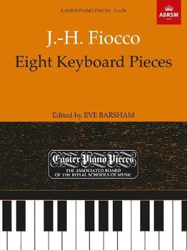 Cover image for Eight Keyboard Pieces