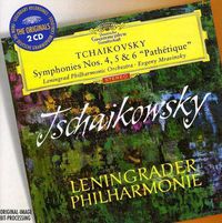 Cover image for Tchaikovsky Symphony 4 5 6 Pathetique