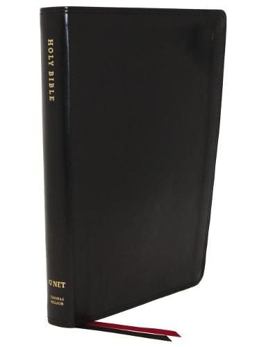 Cover image for NET Bible, Thinline Large Print, Leathersoft, Black, Comfort Print: Holy Bible