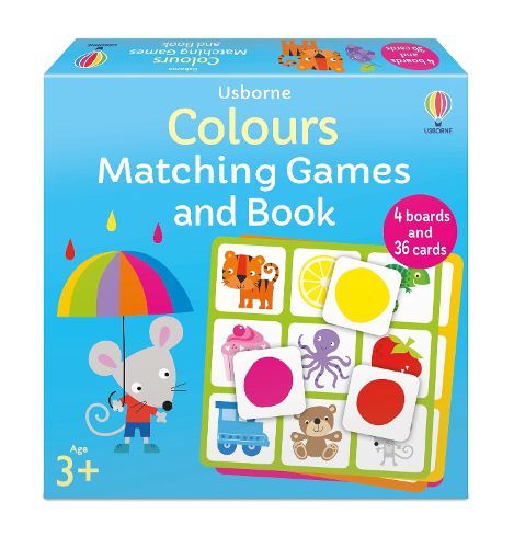 Cover image for Colours Matching Games And Book