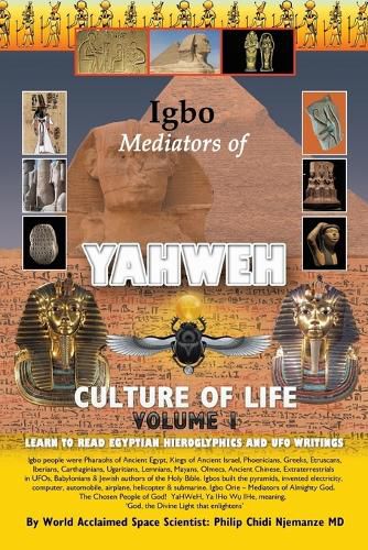 Cover image for Igbo Mediators of Yahweh Culture of Life: Volume 1: Learn to Read Egyptian Hieroglyphs and UFO Writings