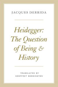 Cover image for Heidegger: The Question of Being and History