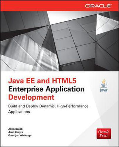 Cover image for Java EE and HTML5 Enterprise Application Development