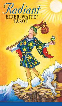 Cover image for Radiant Rider-Waite Tarot Deck: 78 beautifully illustrated cards and instructional booklet