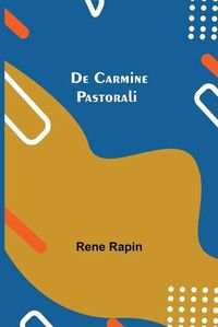 Cover image for De Carmine Pastorali