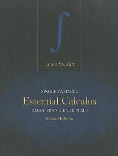 Cover image for Single Variable Essential Calculus: Early Transcendentals