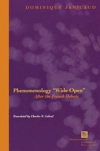 Cover image for Phenomenology  Wide Open: After the French Debate