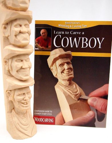 Cover image for Carve a Cowboy Study Stick Kit