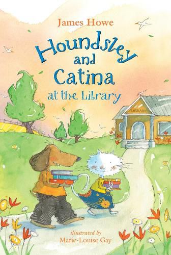 Cover image for Houndsley and Catina at the Library