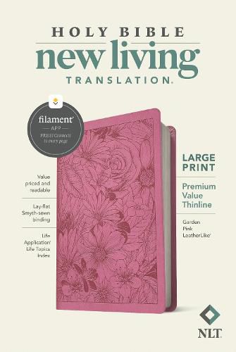 Cover image for NLT Large Print Premium Value Thinline Bible, Filament