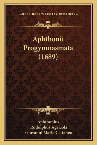 Aphthonii Progymnasmata (1689)