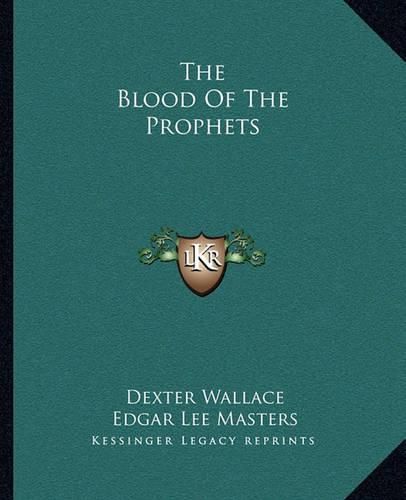 Cover image for The Blood of the Prophets