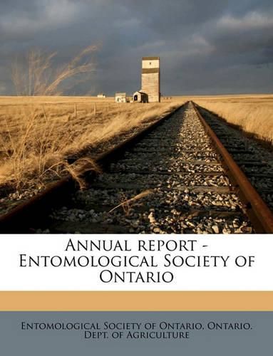 Cover image for Annual Report - Entomological Society of Ontario