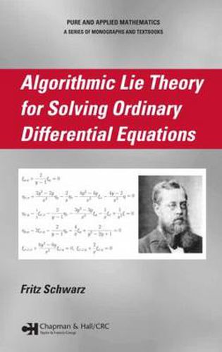 Cover image for Algorithmic Lie Theory for Solving Ordinary Differential Equations