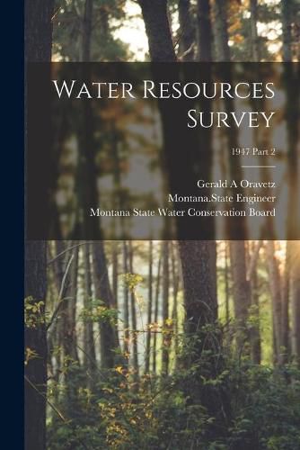 Cover image for Water Resources Survey; 1947 Part 2