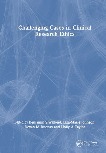 Cover image for Challenging Cases in Clinical Research Ethics