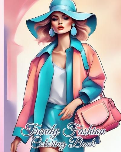 Trendy Fashion Coloring Book