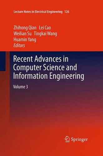 Cover image for Recent Advances in Computer Science and Information Engineering: Volume 3