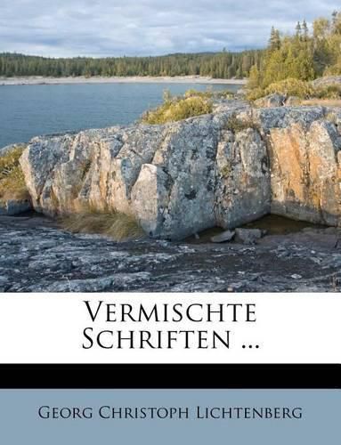 Cover image for Vermischte Schriften ...