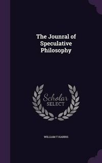 Cover image for The Jounral of Speculative Philosophy