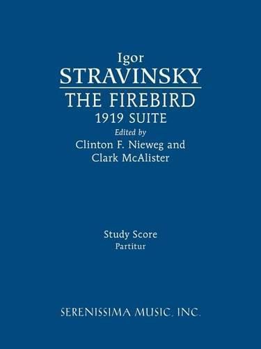 Cover image for The Firebird, 1919 Suite: Study score