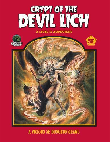 Cover image for Crypt of the Devil Lich - 5e - Softcover Edition