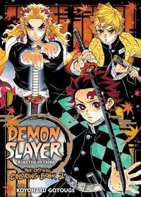 Cover image for Demon Slayer: Kimetsu no Yaiba: The Official Coloring Book 2