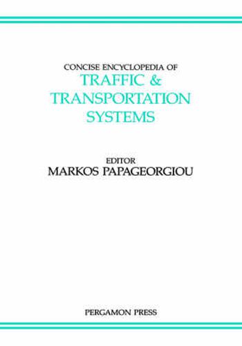 Cover image for Concise Encyclopedia of Traffic and Transportation Systems