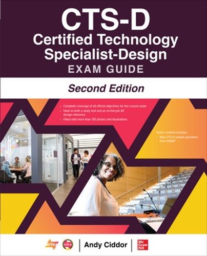 Cover image for CTS-D Certified Technology Specialist-Design Exam Guide, Second Edition