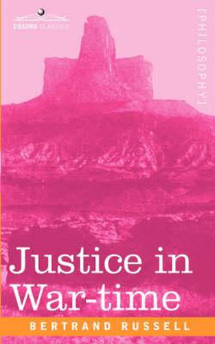 Cover image for Justice in War-Time