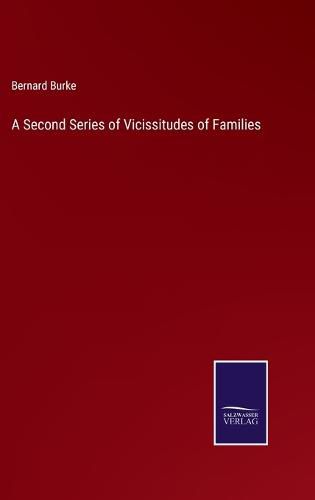 Cover image for A Second Series of Vicissitudes of Families