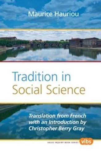 Cover image for Tradition in Social Science