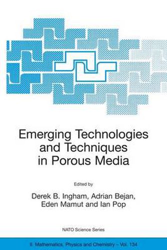 Cover image for Emerging Technologies and Techniques in Porous Media