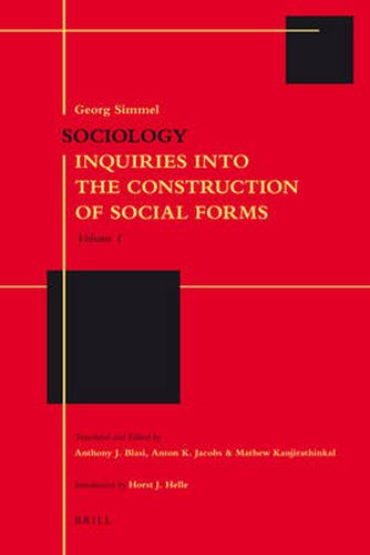 Sociology: Inquiries into the Construction of Social Forms