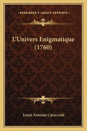 L'Univers Enigmatique (1760)