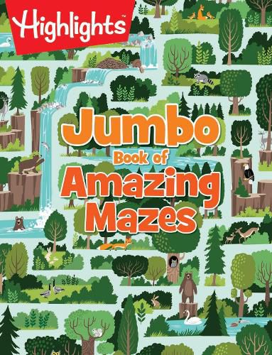 Cover image for Jumbo Book of Amazing Mazes