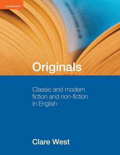 Cover image for Originals: Classic and Modern Fiction and Non-Fiction in English