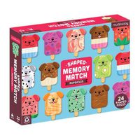 Cover image for Pupsicles Shaped Memory Match