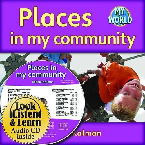 Cover image for Places in My Community - CD + Hc Book - Package