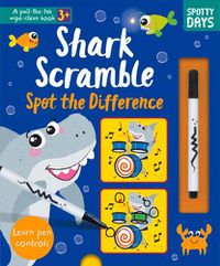 Cover image for Shark Scramble - Pull Tab Wipe Clean