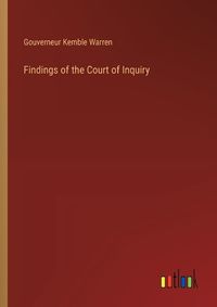 Cover image for Findings of the Court of Inquiry