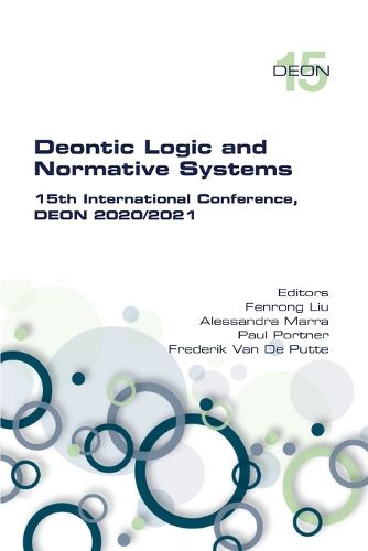 Cover image for Deontic Logic and Normative Systems. 15th International Conference, DEON 2020/2021