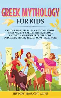 Cover image for Greek Mythology For Kids