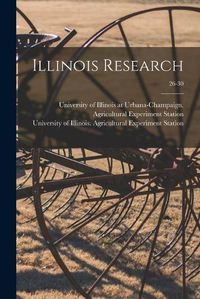 Cover image for Illinois Research; 26-30