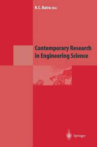 Cover image for Contemporary Research in Engineering Science