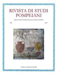 Cover image for Rivista Di Studi Pompeiani 21/2010